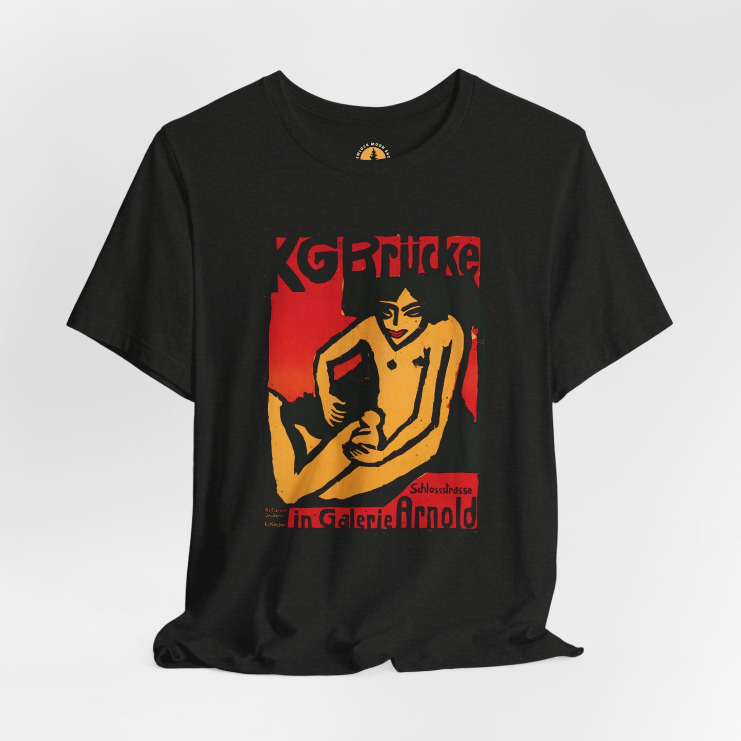 Die Brücke German Expressionism Art Tee | Ernst Ludwig Kirchner
