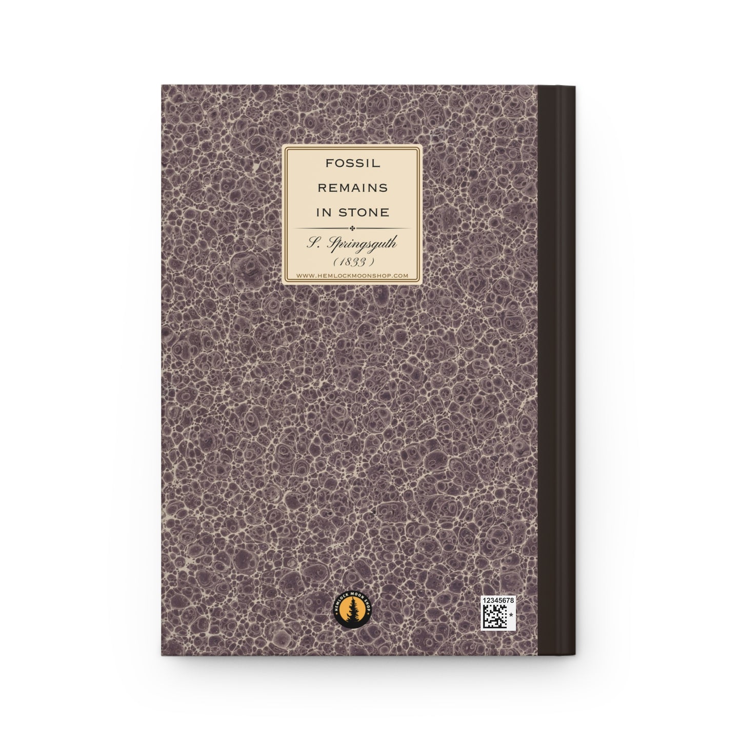 Vintage Fossil Collection Hardcover Notebook No. 010