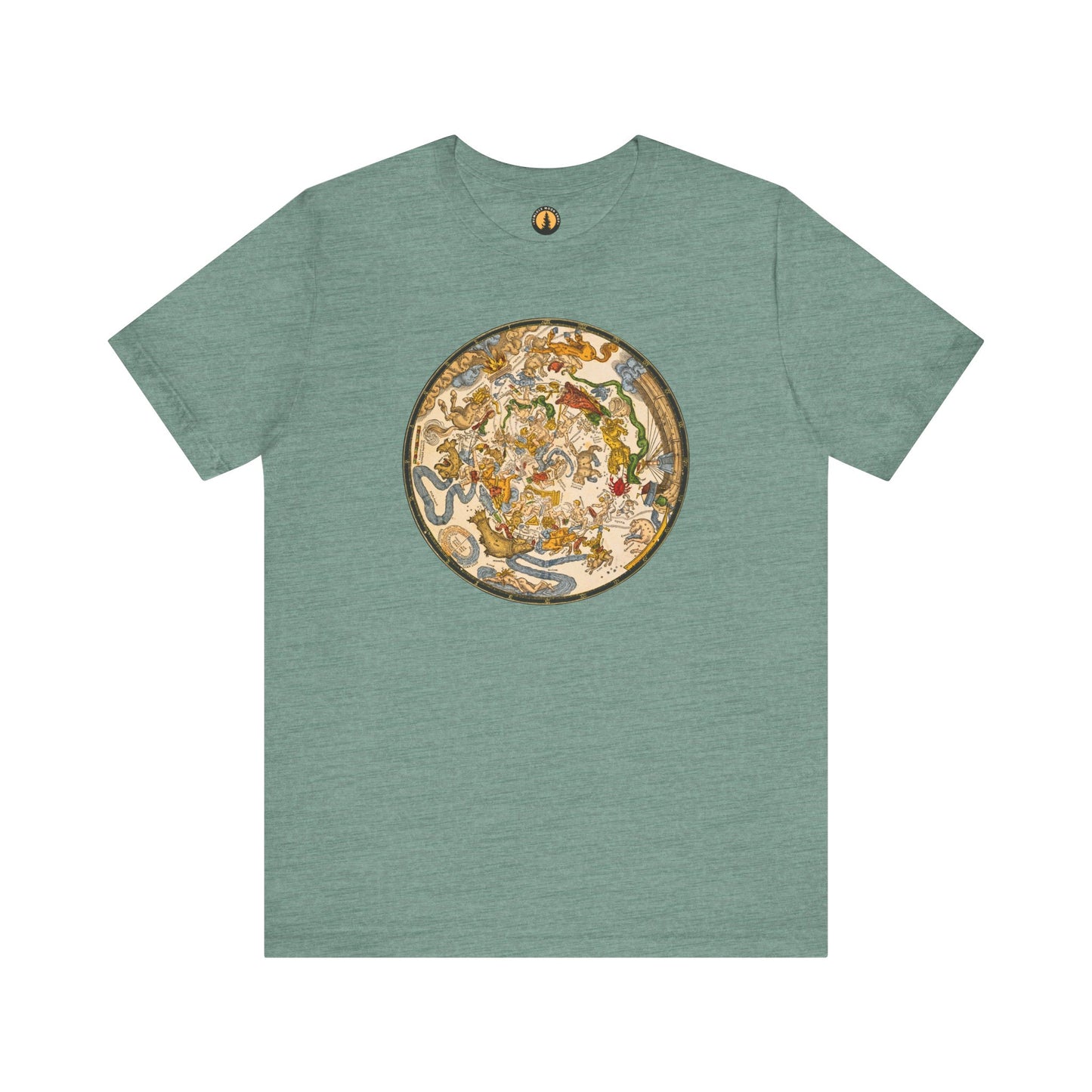 Constellations Antique Art Tee | Astronomicum Caesareum (1540)