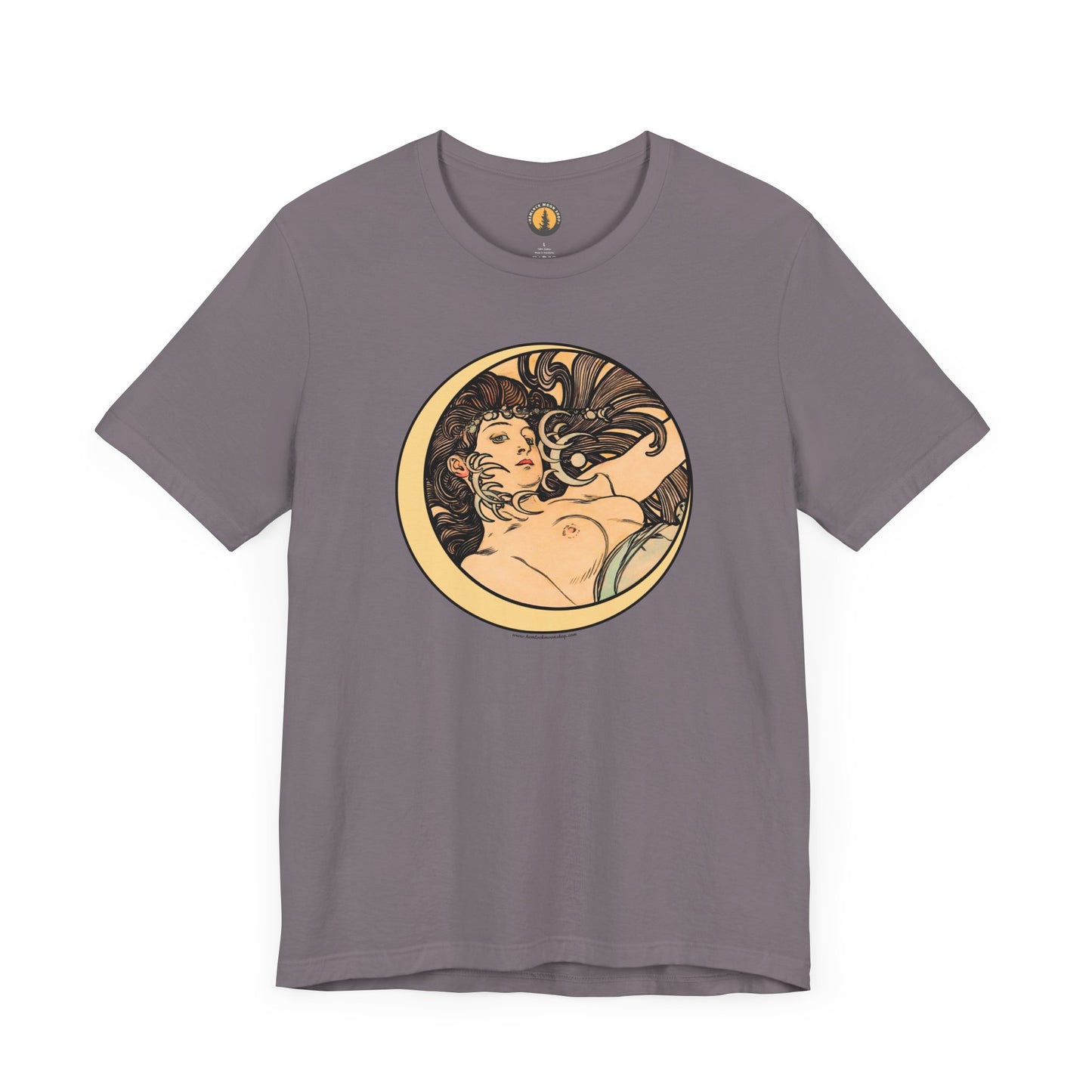 Alphonse Mucha Moon Tee
