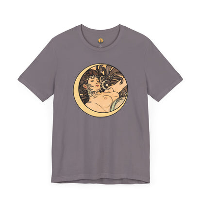 Alphonse Mucha Moon Tee