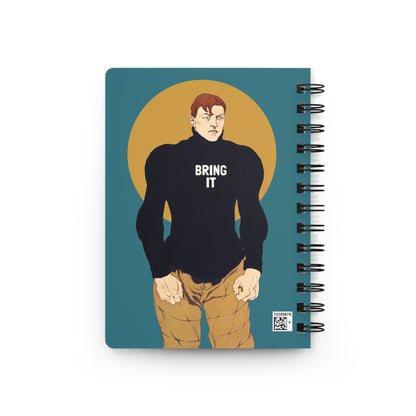 People I Want to Throat Punch | Retro Art Spiral Notebook