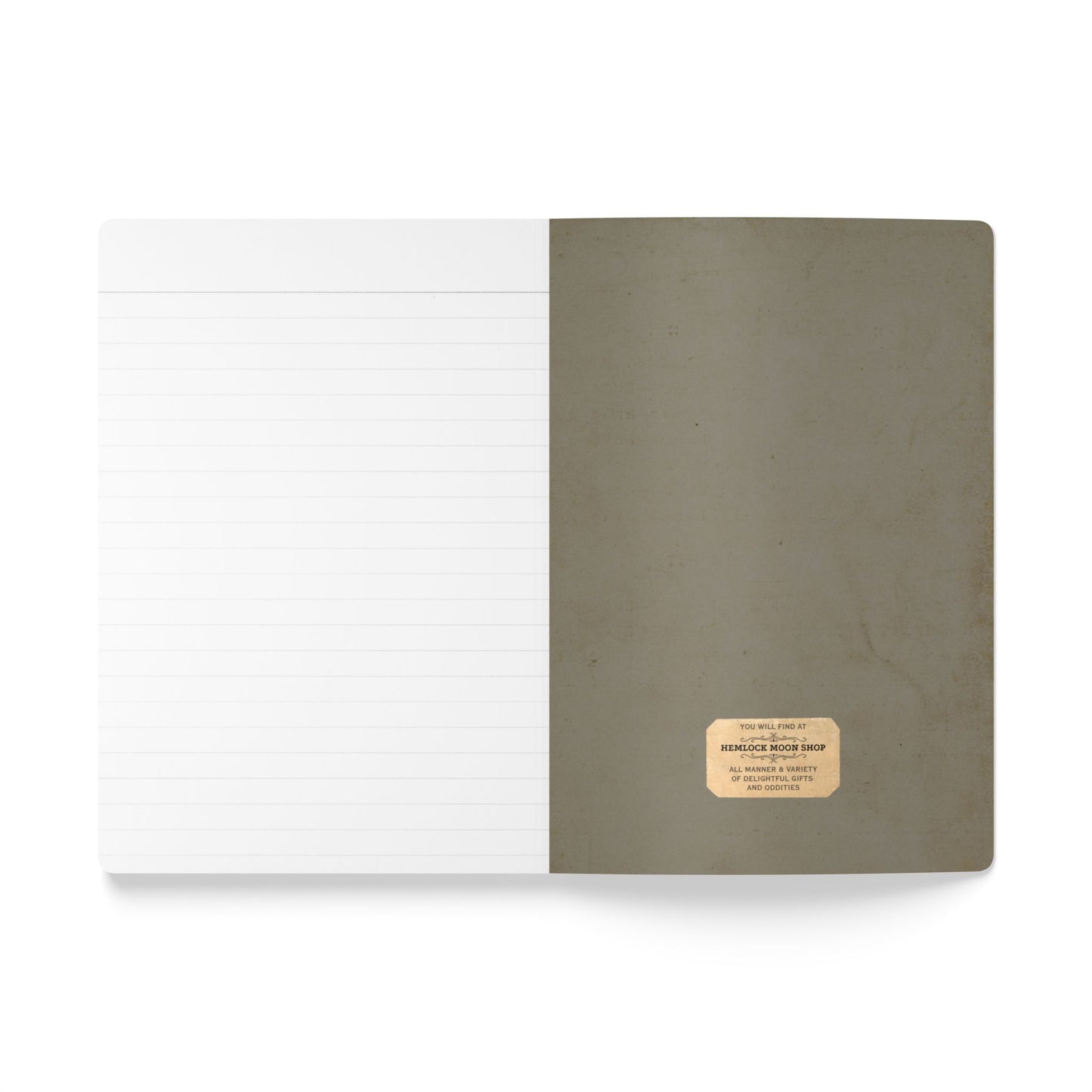 Fossils Vintage Brown Softcover Pocket Notebook