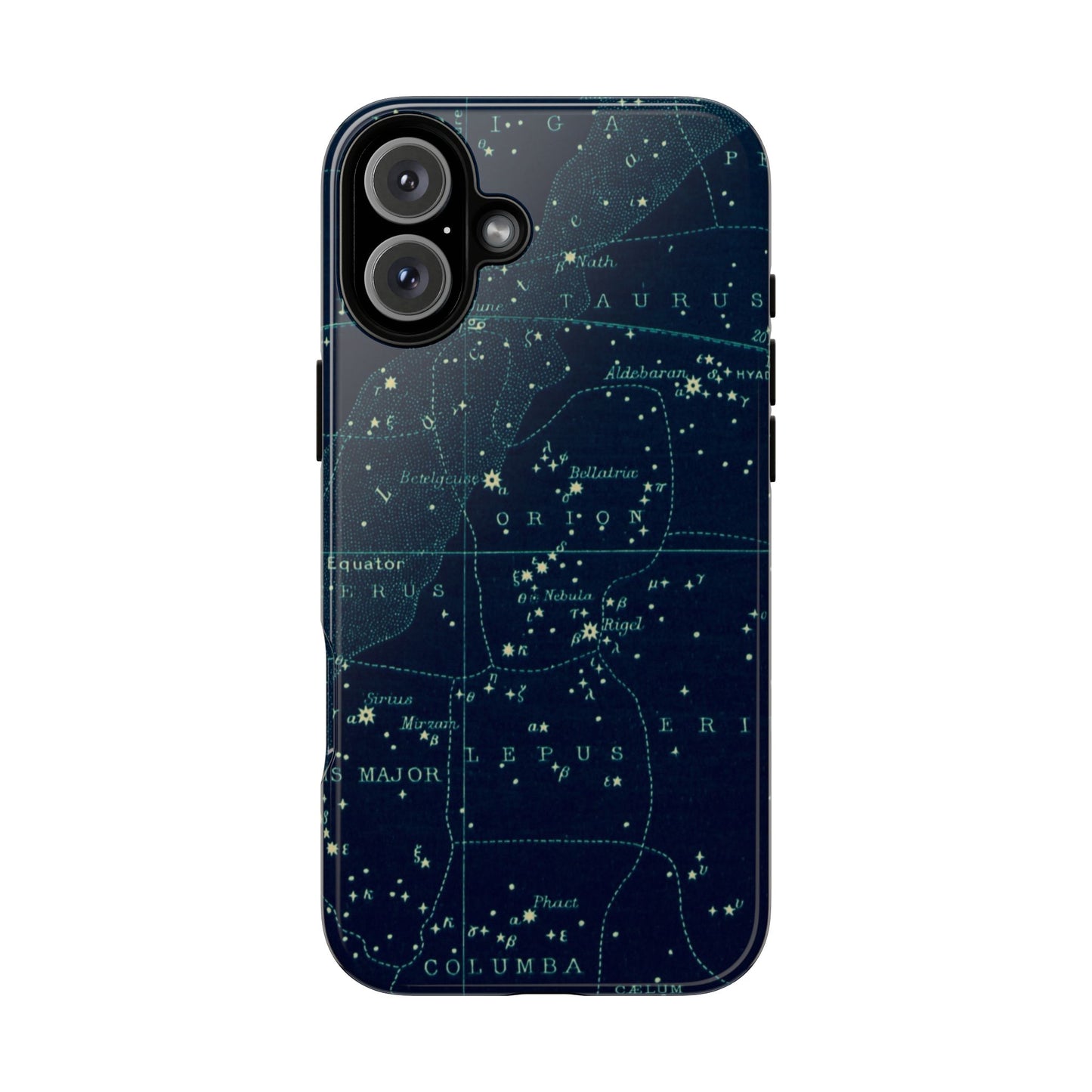 Stargazer Orion iPhone Case | Vintage Constellations Map