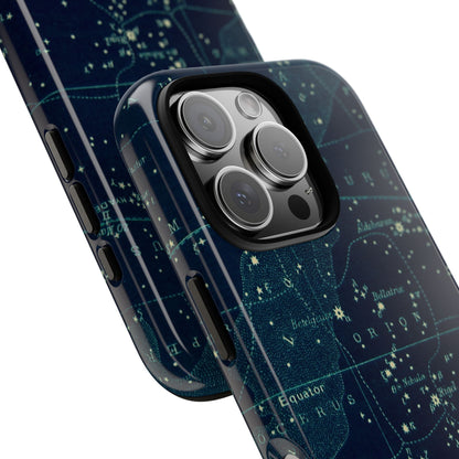 Stargazer Orion iPhone Case | Vintage Constellations Map