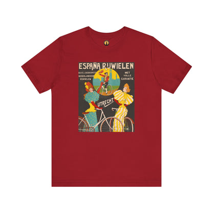 Retro Dutch Bicycle Tee | España Rijwielen Poster (1912)