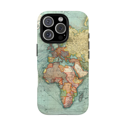 World Map iPhone Case