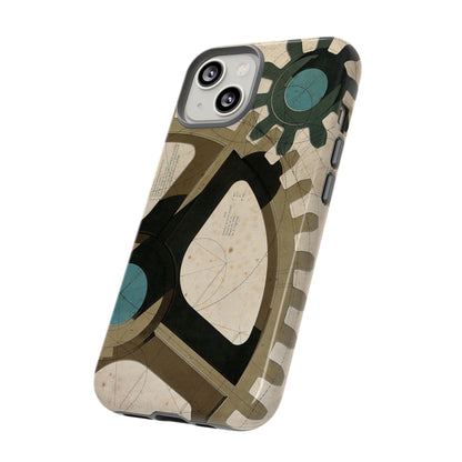 Antique Industrial Cog Wheels iPhone Case