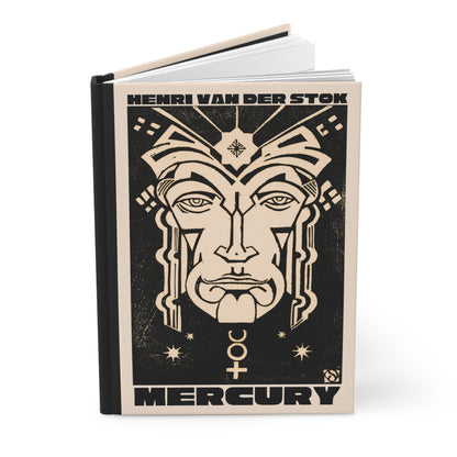 Mercury Hardcover Journal | Henri van der Stok's Planet Masks No. 001