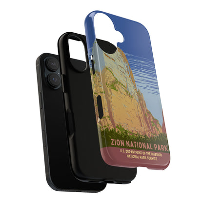 Zion National Park Retro iPhone Case