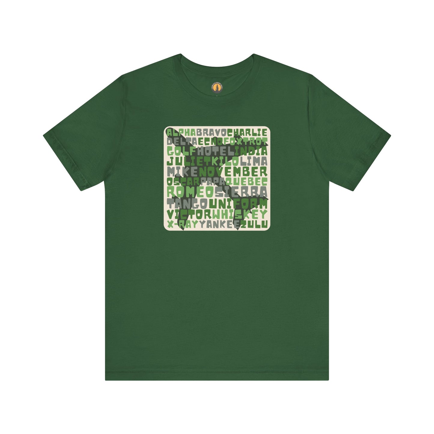 Green Alpha Bravo Charlie Tee