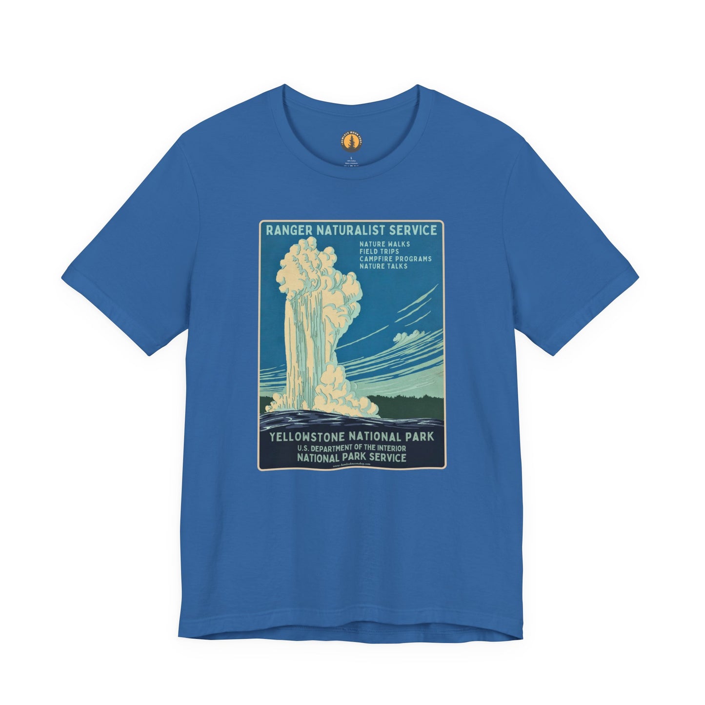 Yellowstone National Park Vintage Art Tee