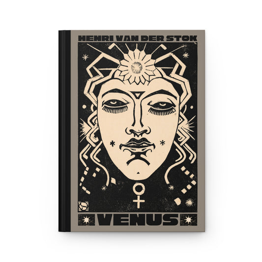 Venus Hardcover Journal | Henri van der Stok's Planet Masks No. 002