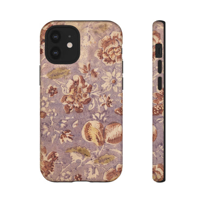Vintage Lavender & Rose Fruit & Floral iPhone Case