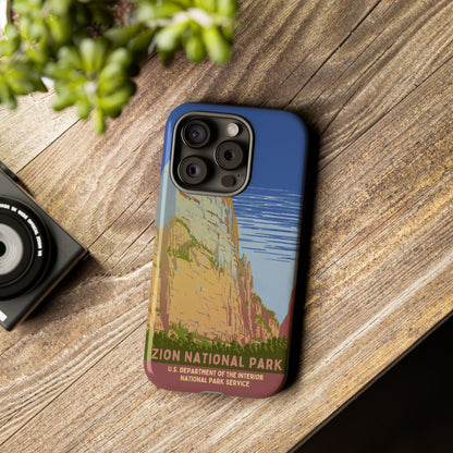 Zion National Park Retro iPhone Case