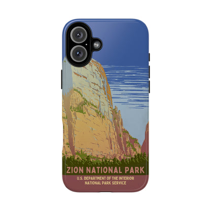 Zion National Park Retro iPhone Case
