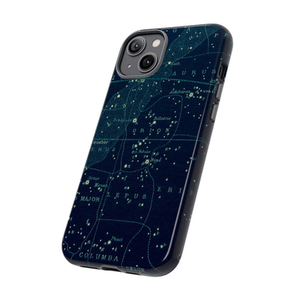 Stargazer Orion iPhone Case | Vintage Constellations Map