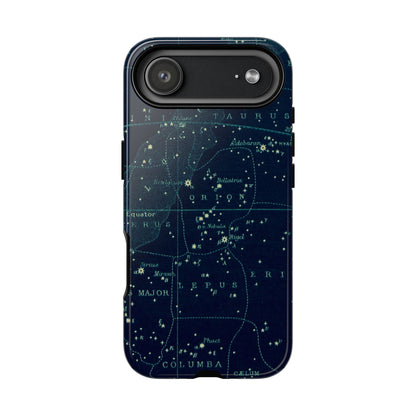 Stargazer Orion iPhone Case | Vintage Constellations Map