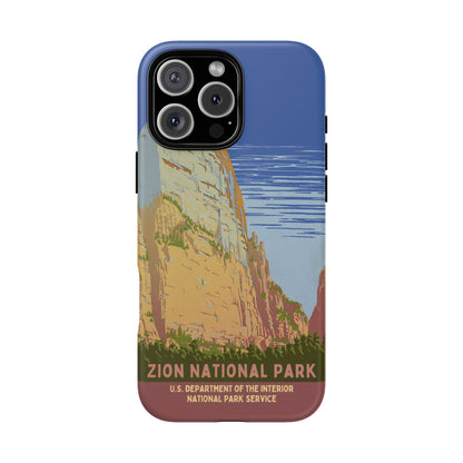 Zion National Park Retro iPhone Case