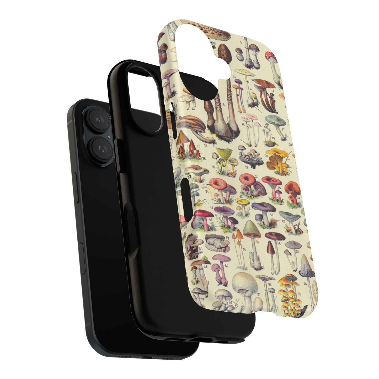 Antique Forager Fungi iPhone Case