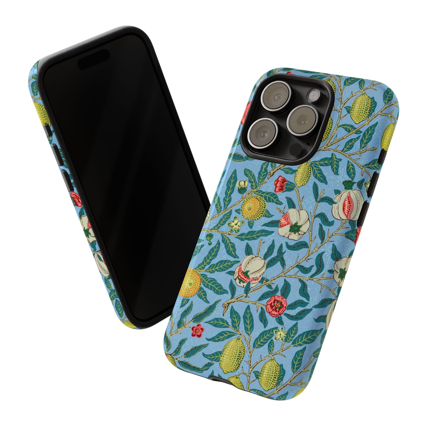 Four Fruits Antique Arts & Crafts iPhone Case
