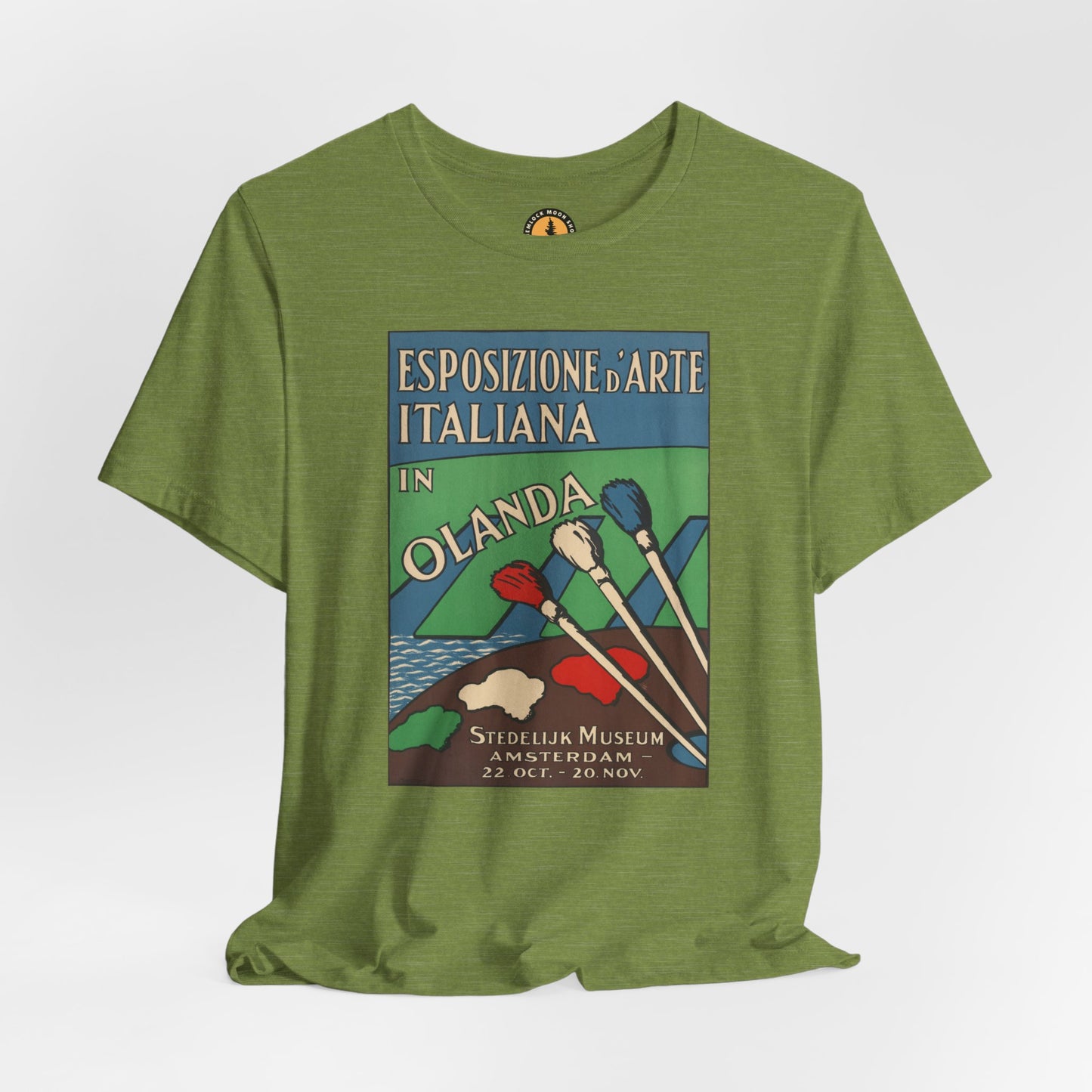 Amsterdam Art Exhibition Antique Poster Tee