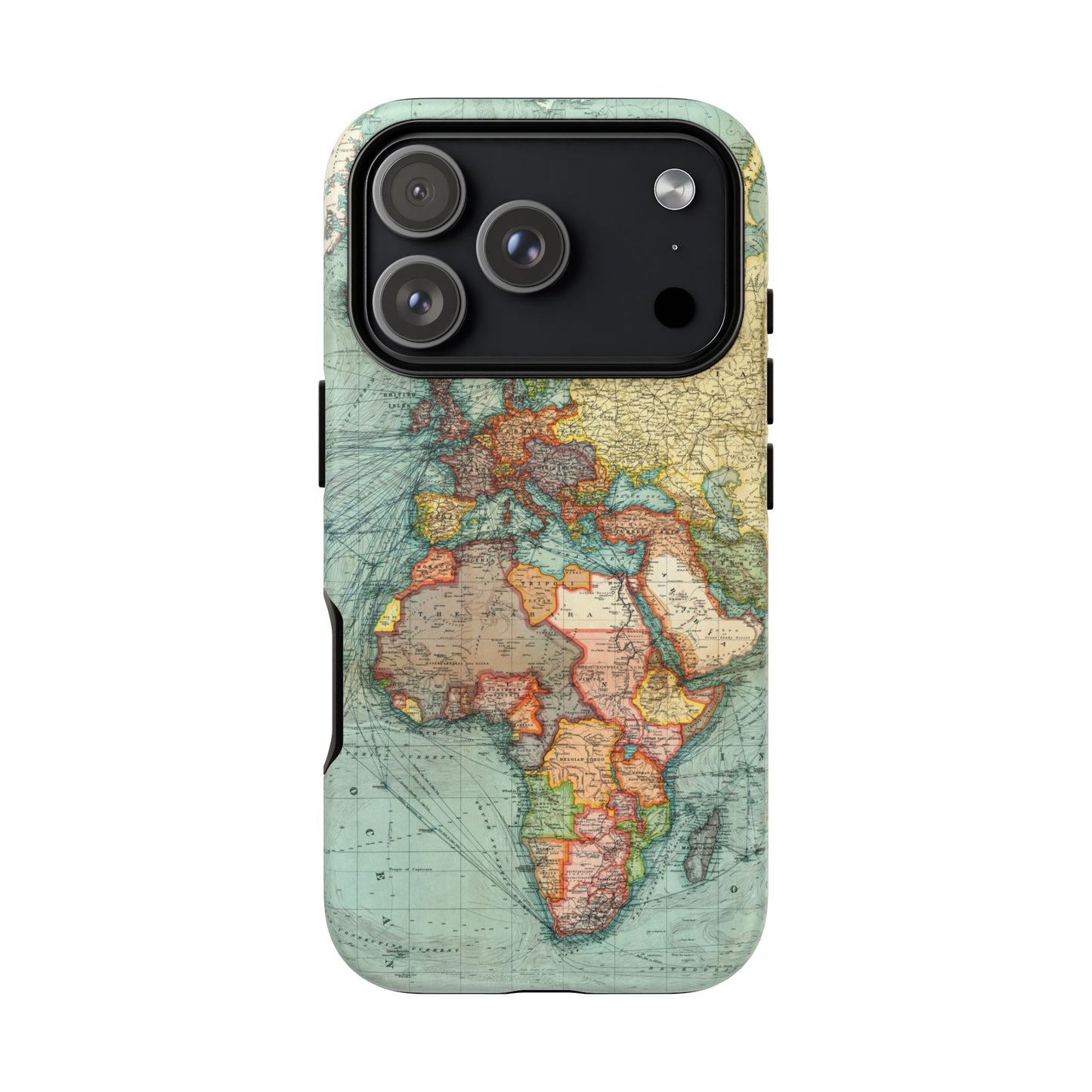 World Map iPhone Case