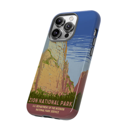 Zion National Park Retro iPhone Case