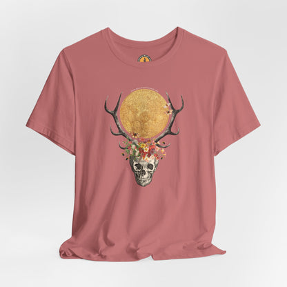Bohemian Skull & Antlers Tee