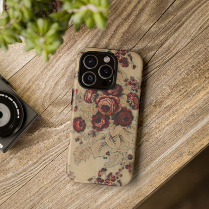 Red Roses Vintage iPhone Case