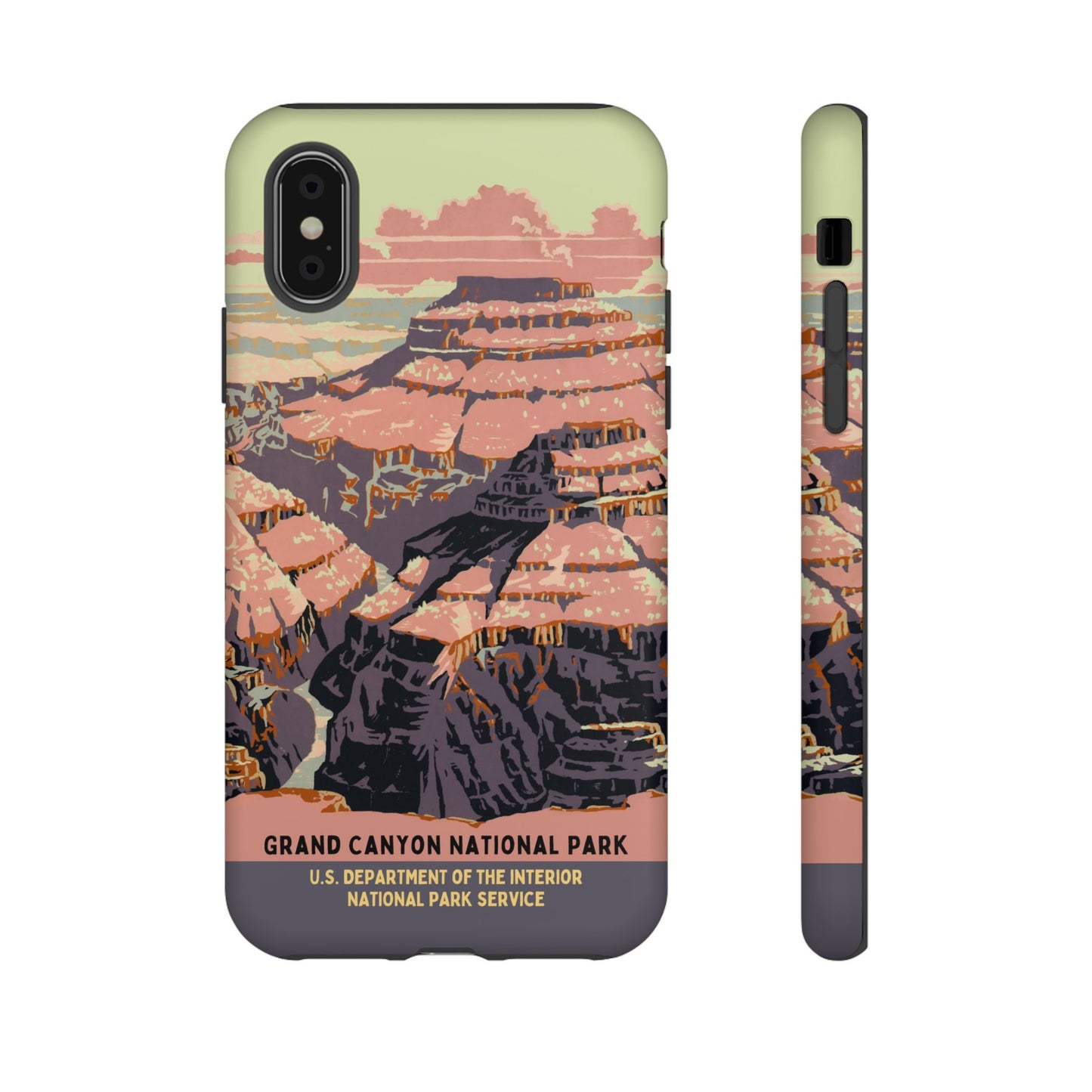 Grand Canyon National Park Retro iPhone Case