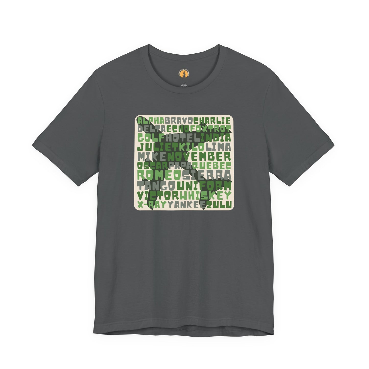 Green Alpha Bravo Charlie Tee
