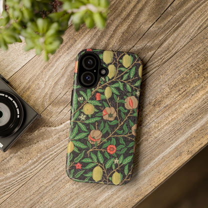 Pomegranate Pattern Antique Arts & Crafts iPhone Case