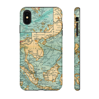 South China Sea Antique Map iPhone Case