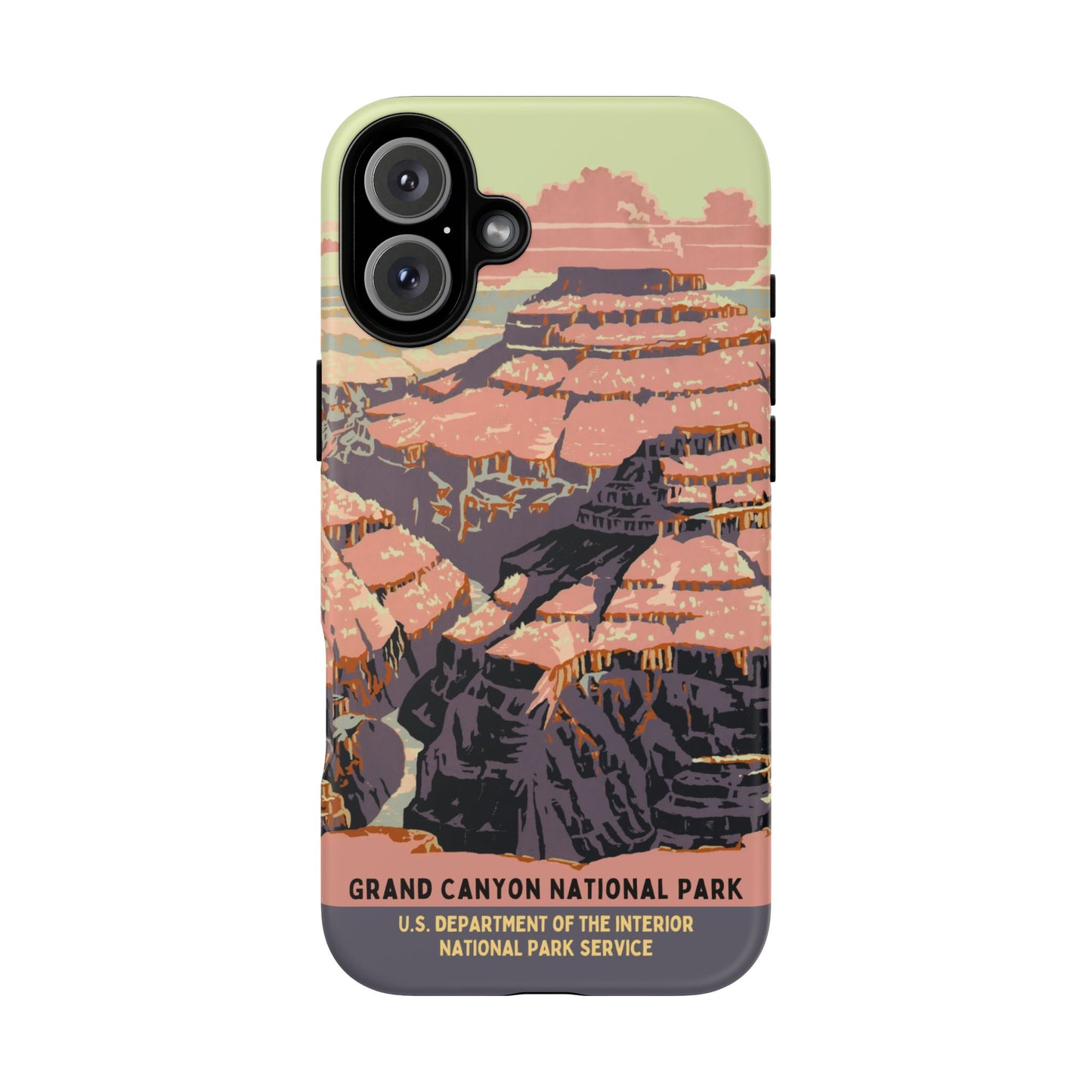 Grand Canyon National Park Retro iPhone Case