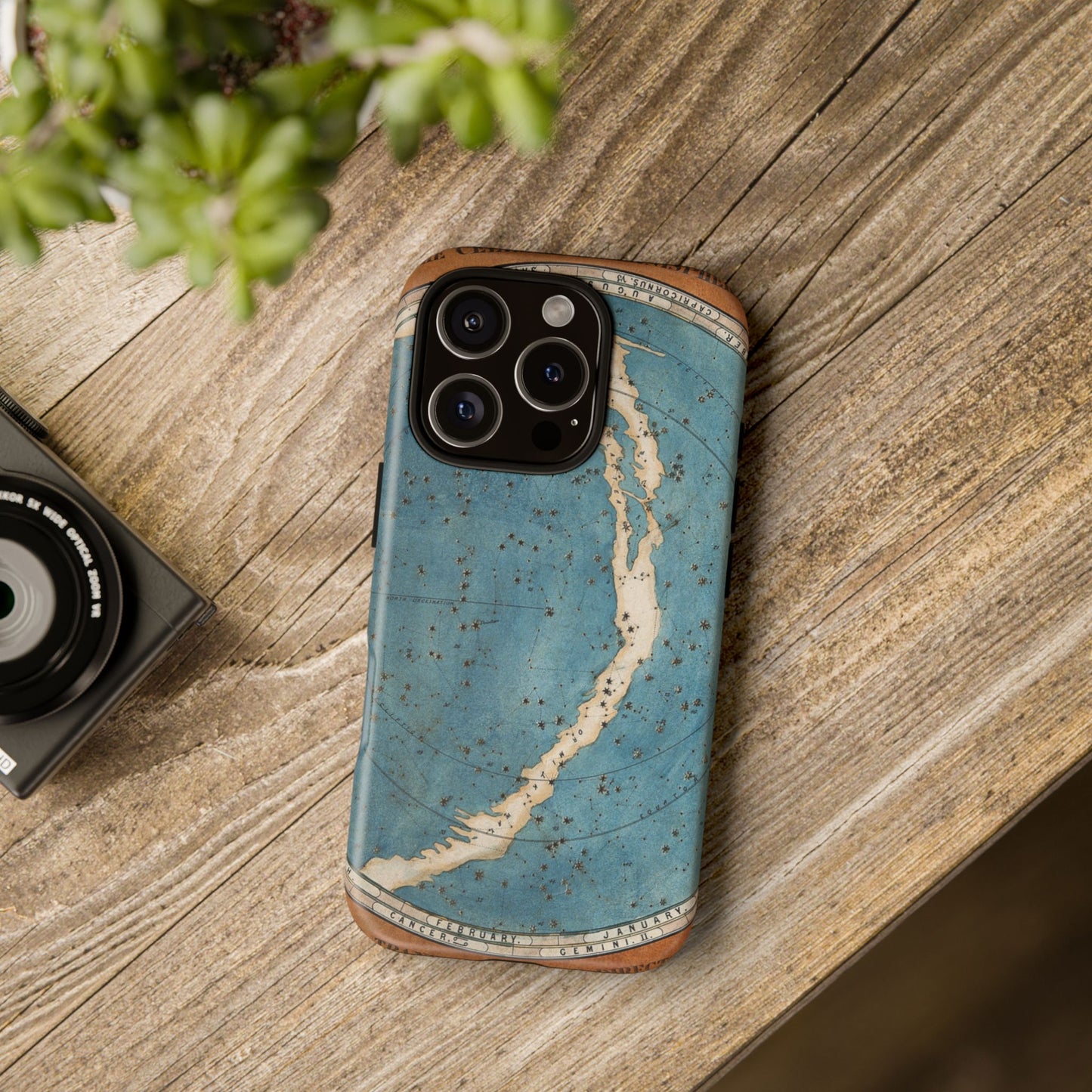 Vintage Star Map Celestial iPhone Case