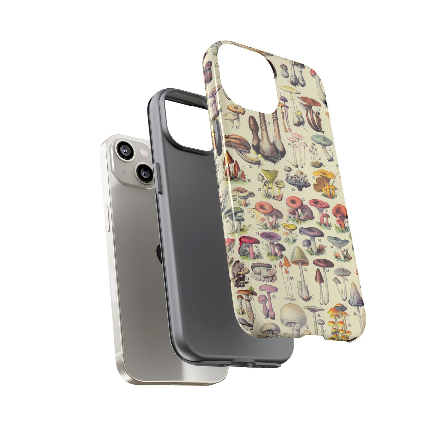 Antique Forager Fungi iPhone Case