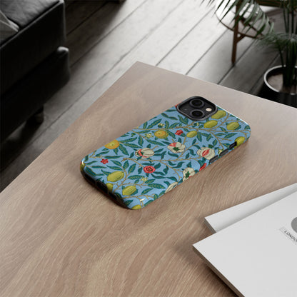 Four Fruits Antique Arts & Crafts iPhone Case