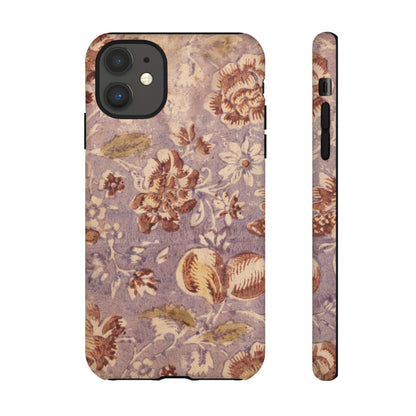 Vintage Lavender & Rose Fruit & Floral iPhone Case