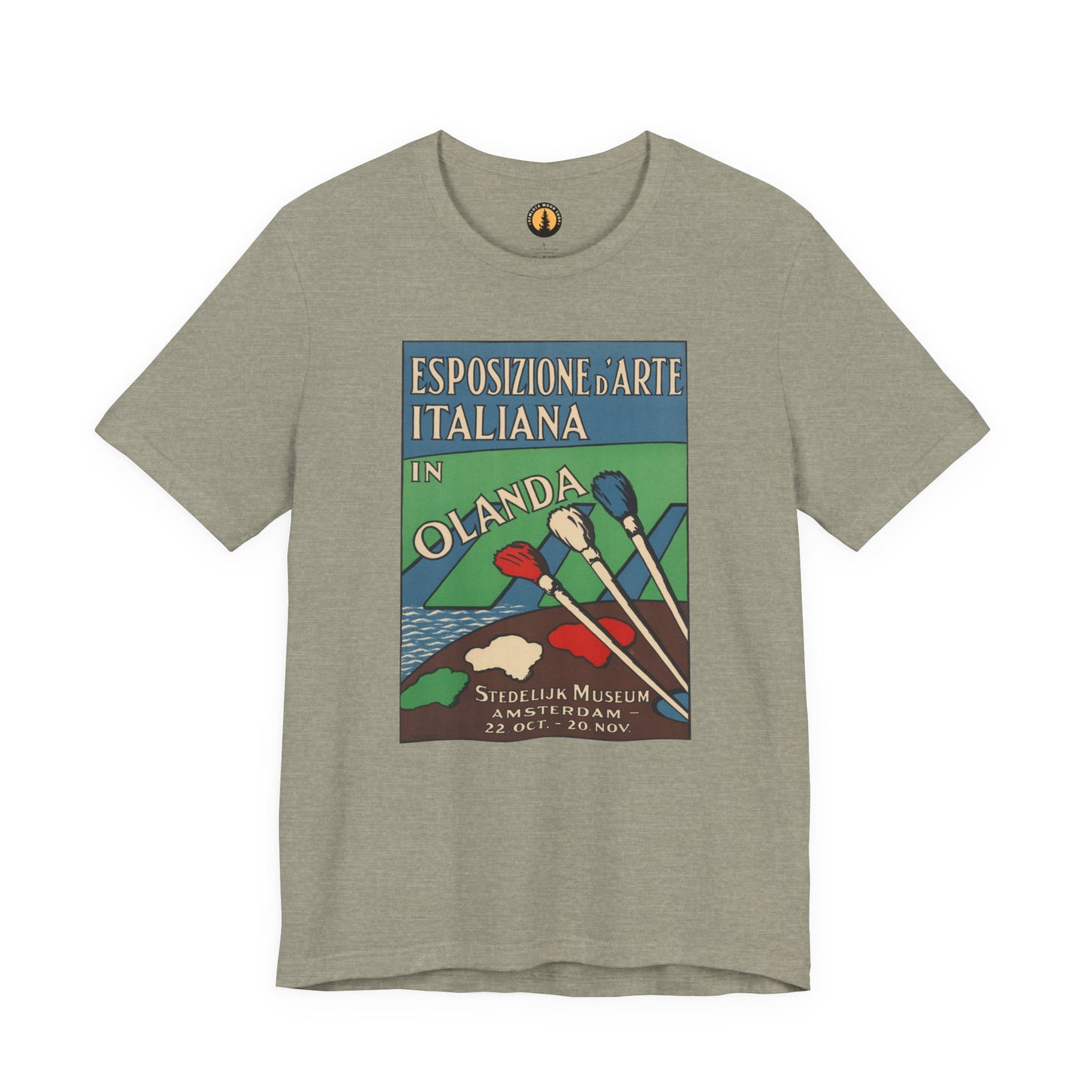 Amsterdam Art Exhibition Antique Poster Tee