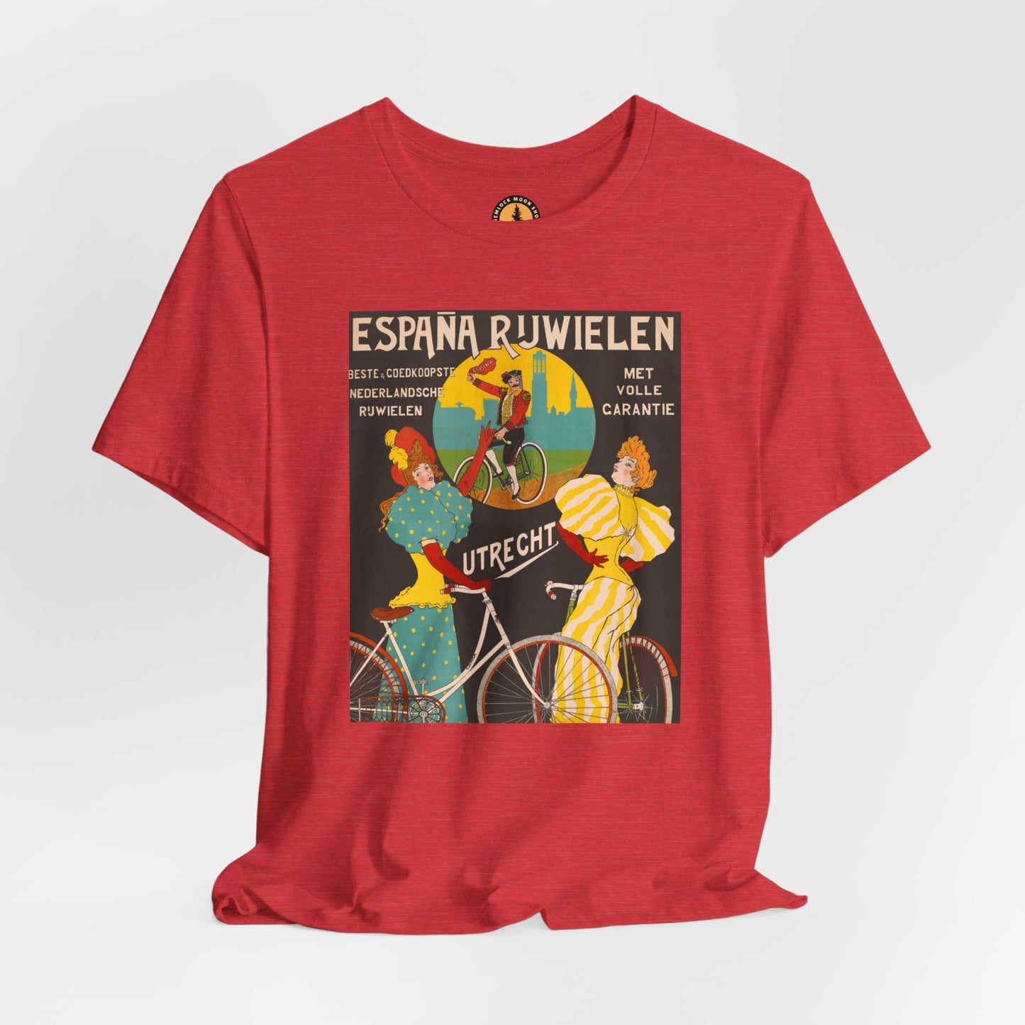 Retro Dutch Bicycle Tee | España Rijwielen Poster (1912)
