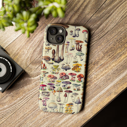 Antique Forager Fungi iPhone Case