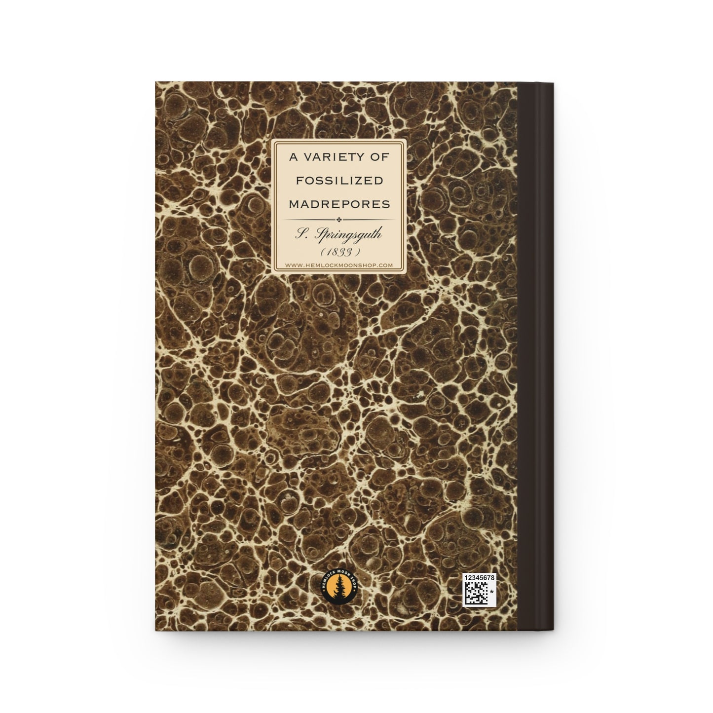 Vintage Fossil Collection Hardcover Notebook No. 003