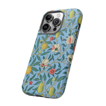 Four Fruits Antique Arts & Crafts iPhone Case