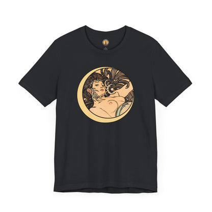 Alphonse Mucha Moon Tee