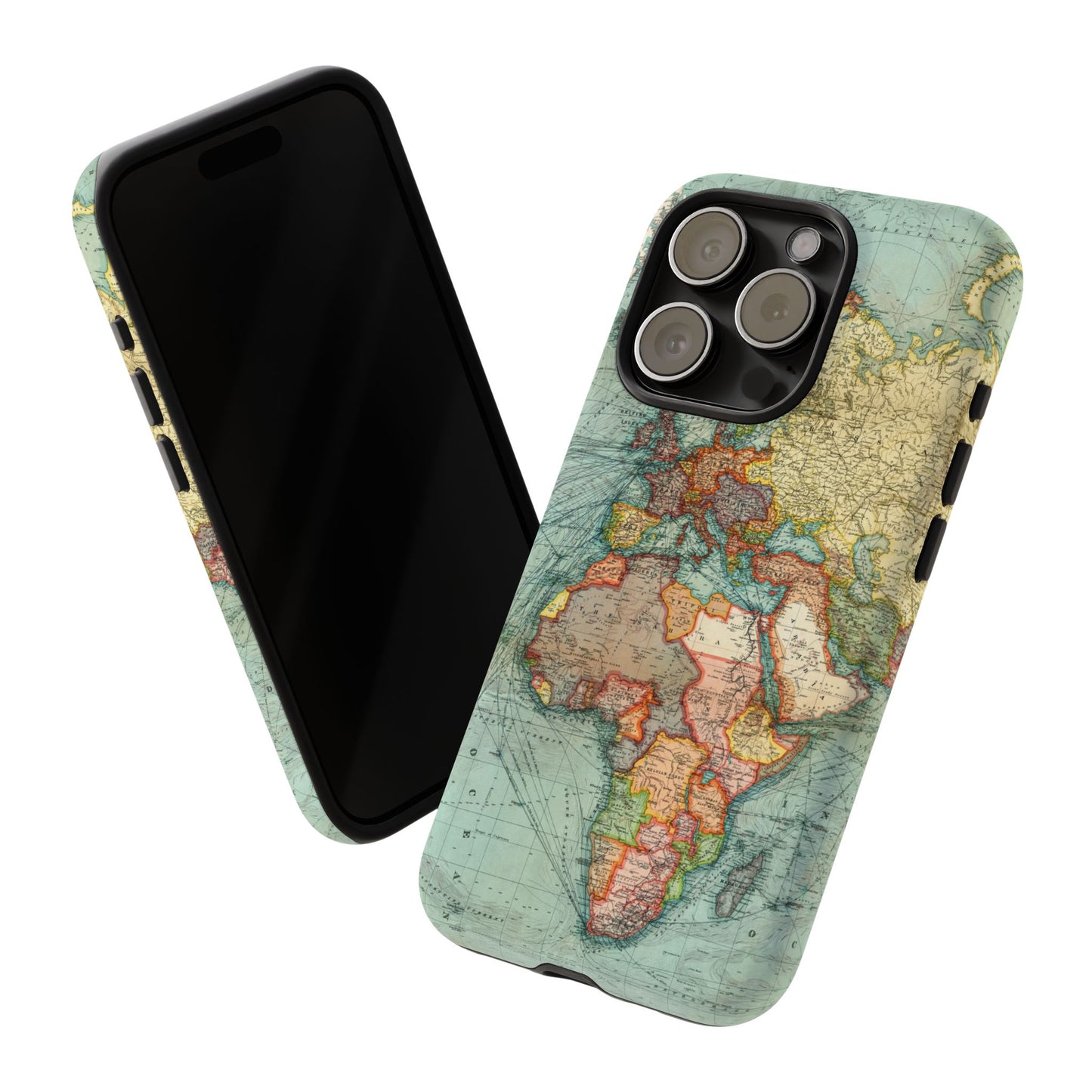 World Map iPhone Case