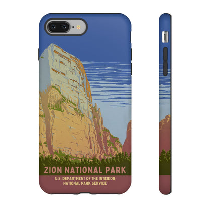 Zion National Park Retro iPhone Case