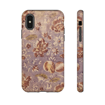 Vintage Lavender & Rose Fruit & Floral iPhone Case