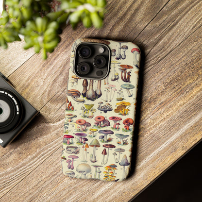 Antique Forager Fungi iPhone Case