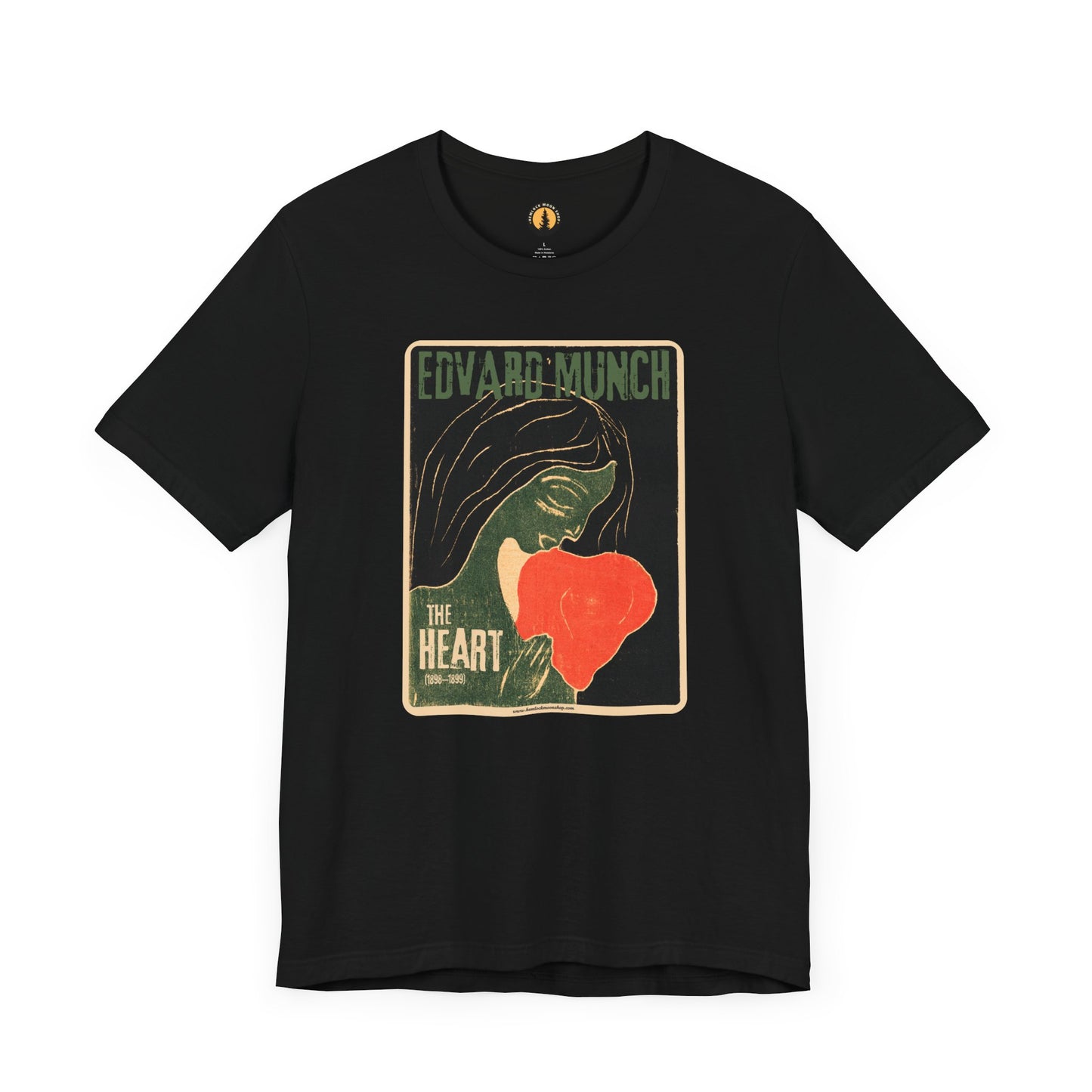 Edvard Munch Heart Tee